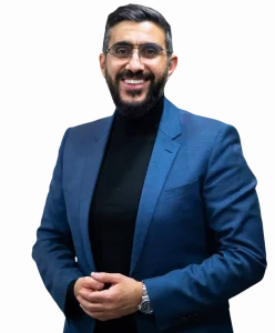 Hasan Ali bei der professionellen Bodenreinigung im Hotelbereich